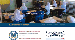 Desktop Screenshot of islamicschooloftrenton.org